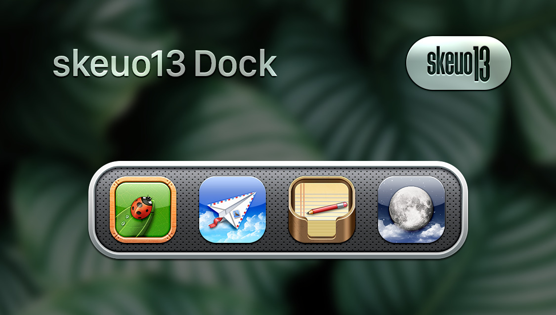 Skeuo Dock