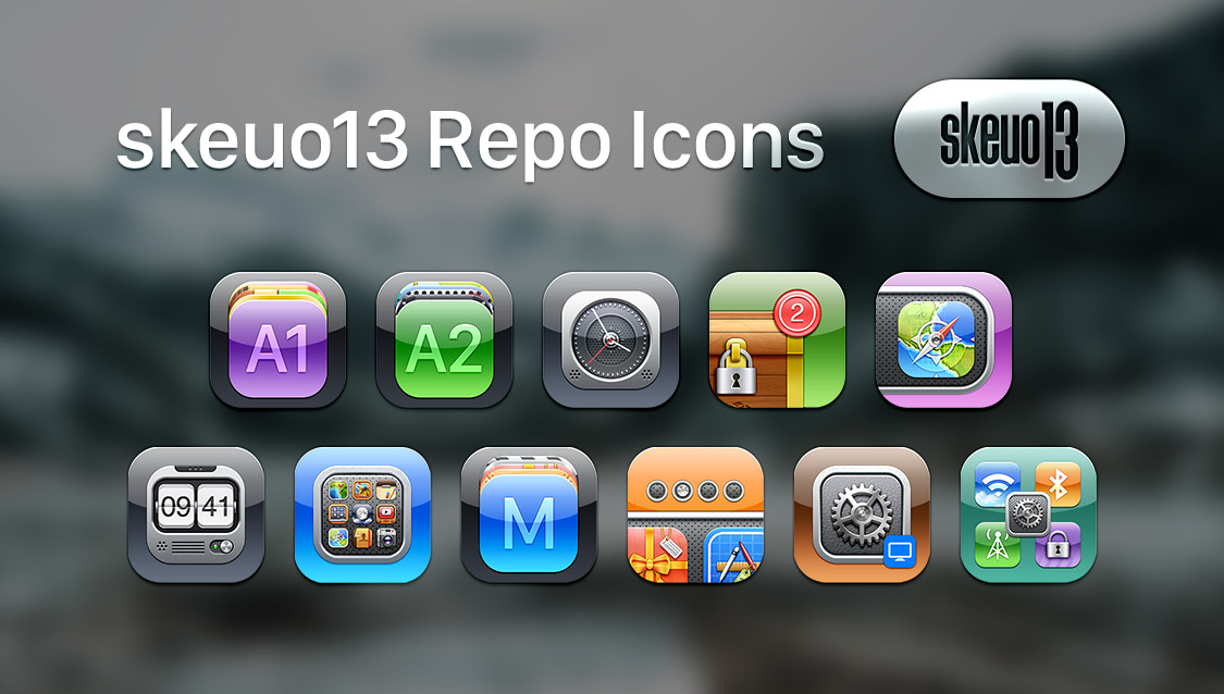 Skeuo Repo Icons